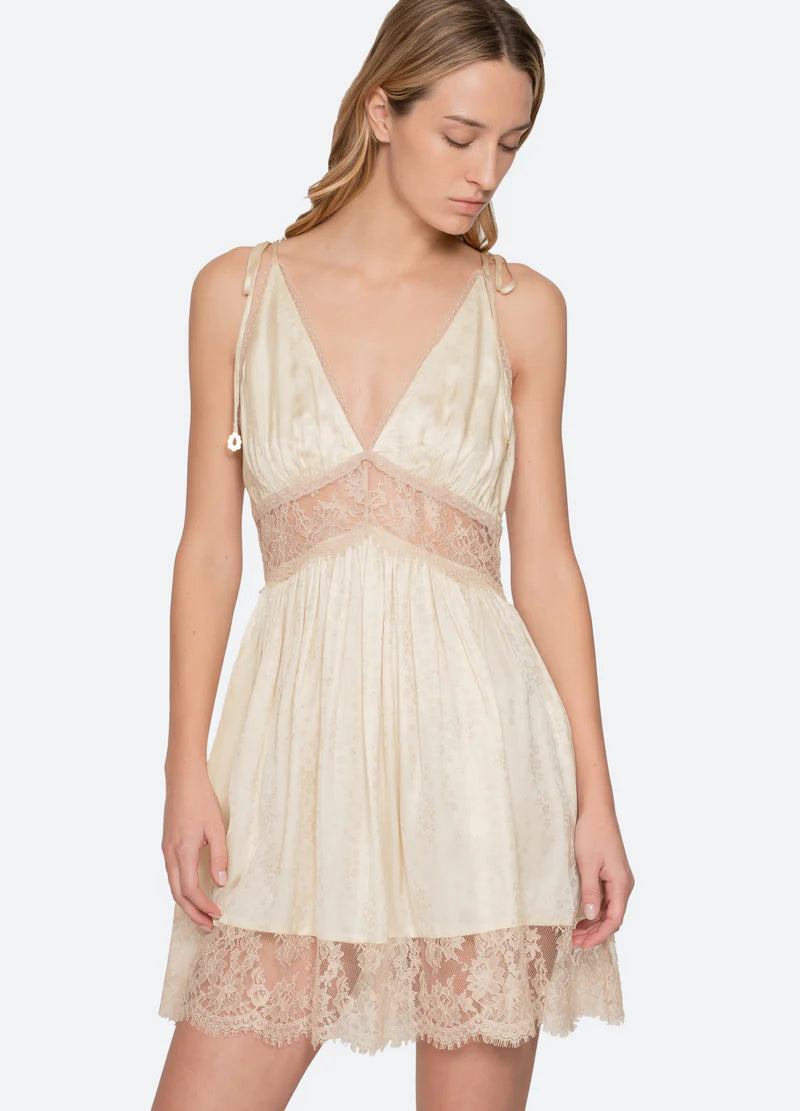 ETHEL MINI DRESS BUTTER