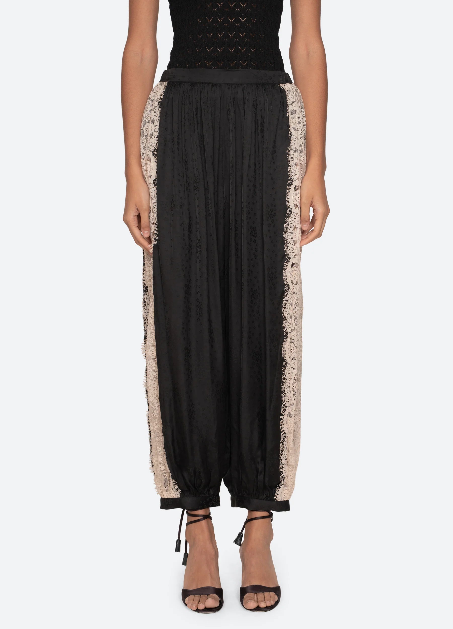 ETHEL BLOOMER PANTS BLACK