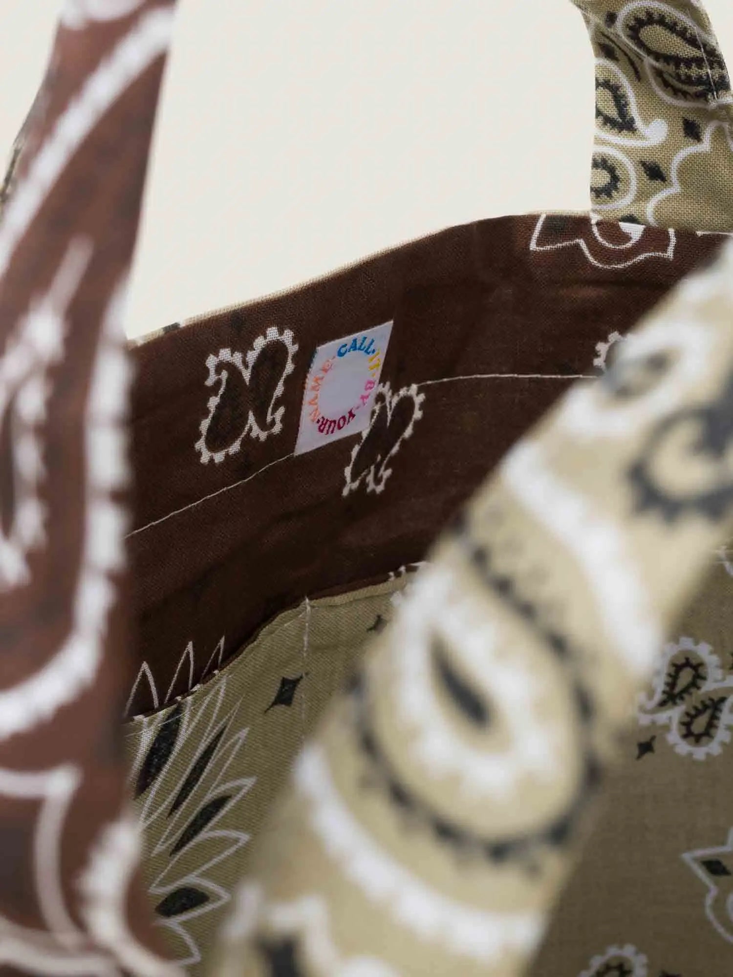 PICNIC BAG -BROWN/BEIGE