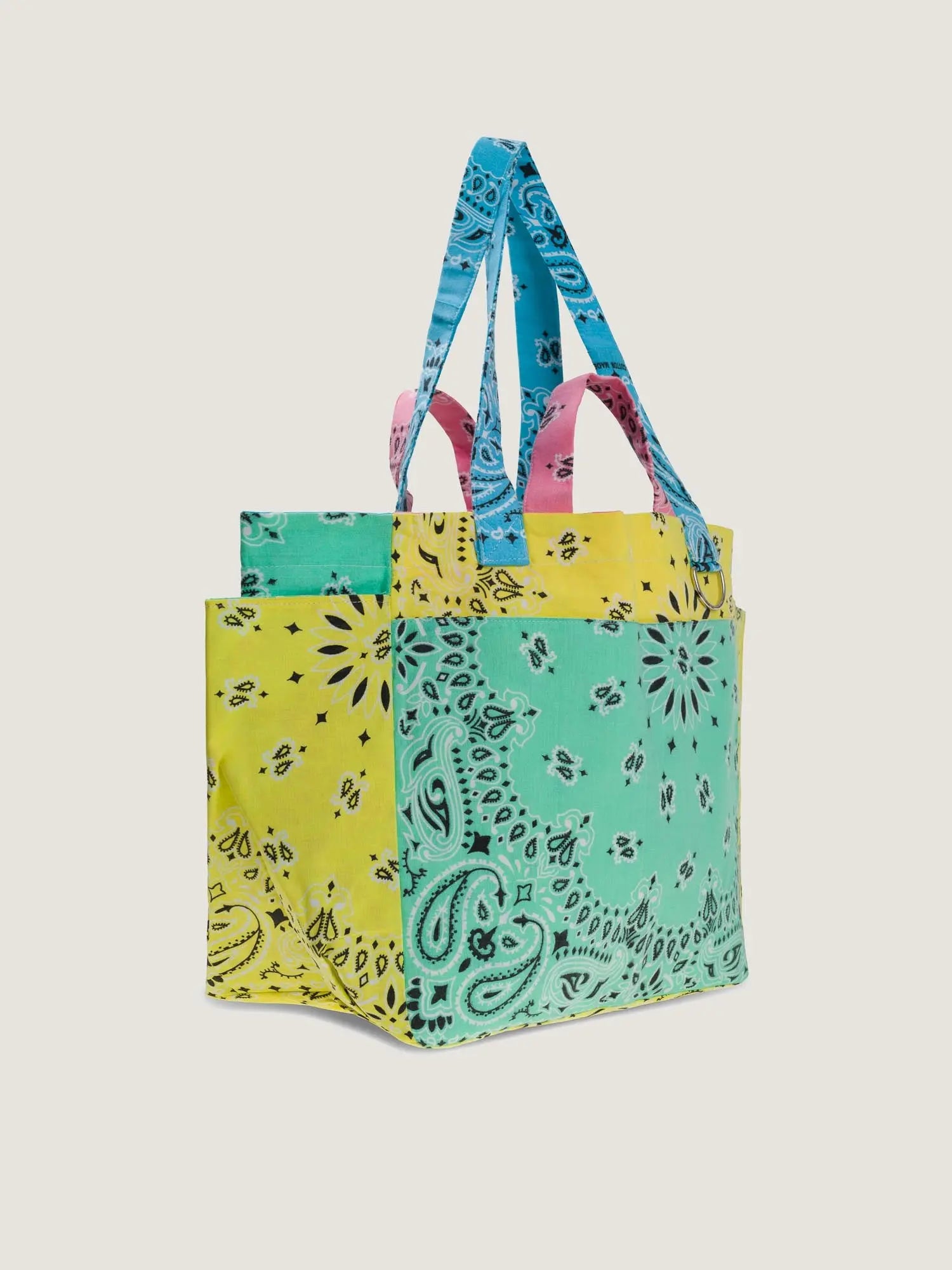 PICNIC BAG - MINT/COLORBLOCK