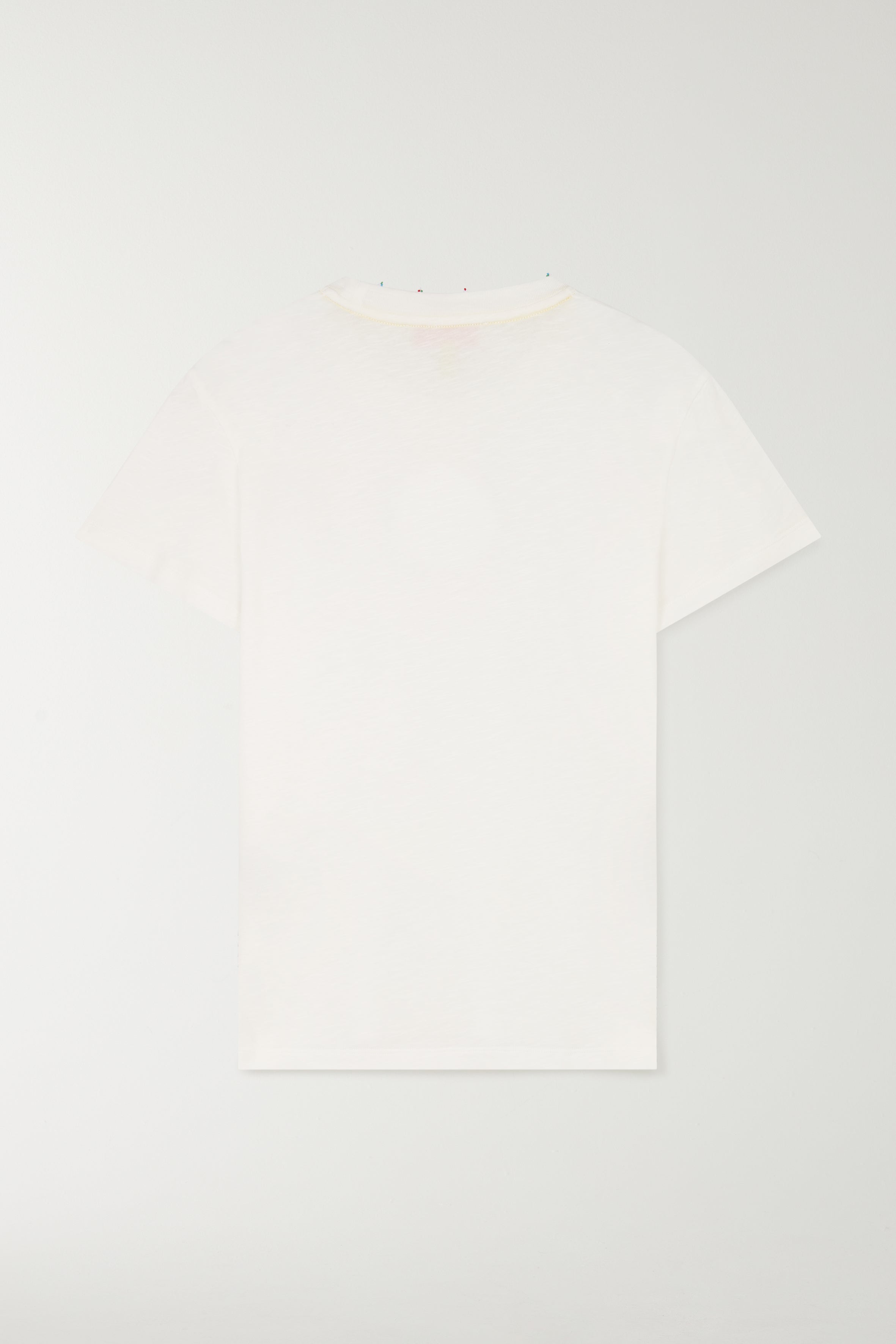 EMBROIDERED SUN MELANGE T-SHIRT