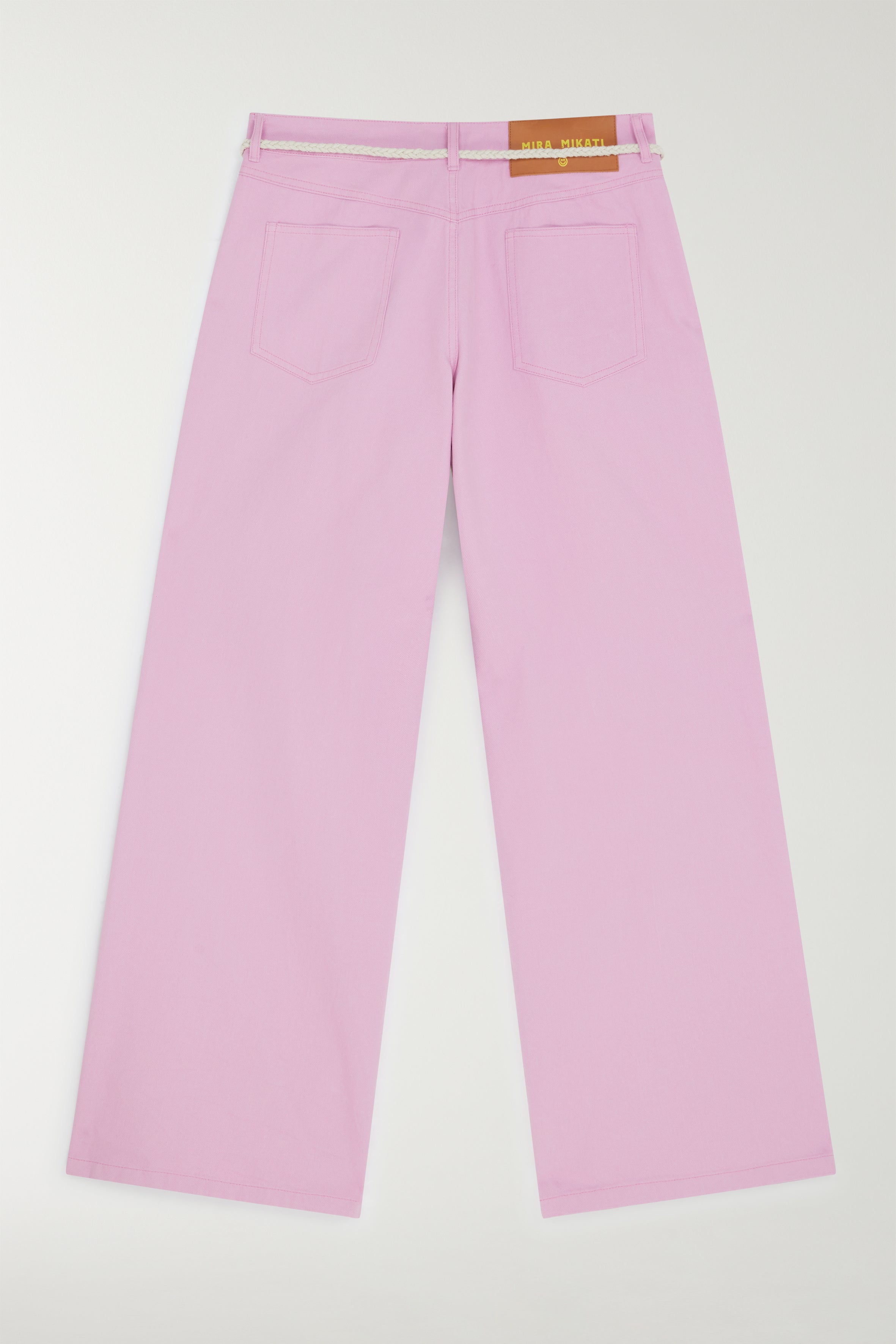 SINGLE PLEAT TROUSER WITH BACK YOKE