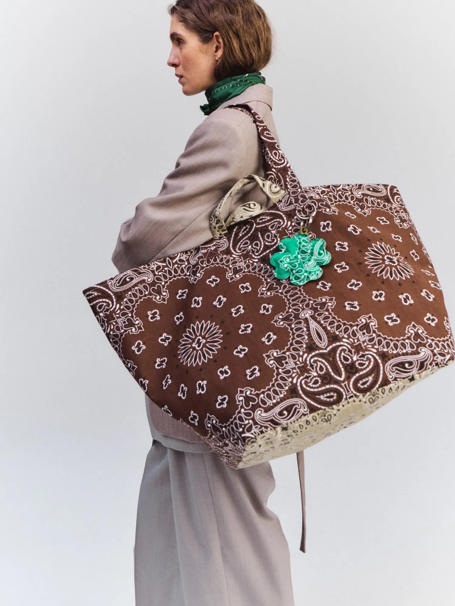 WEEK-END BAG - BROWN/BEIGE