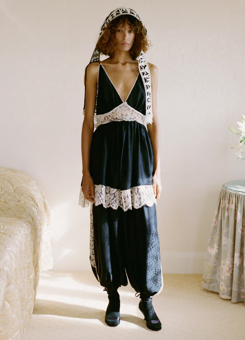 ETHEL BLOOMER PANTS BLACK