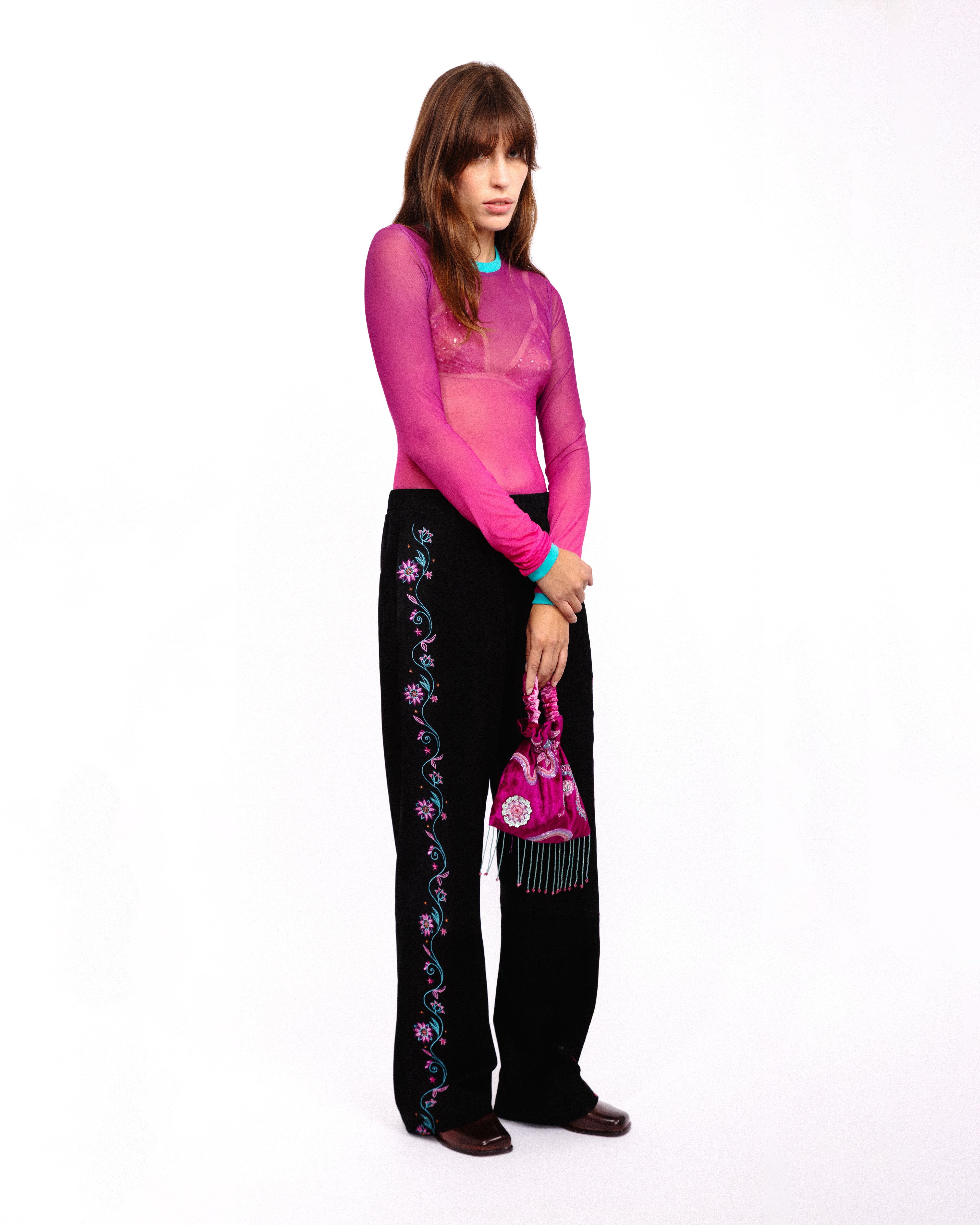 LILY ROSE SUEDE PANTS