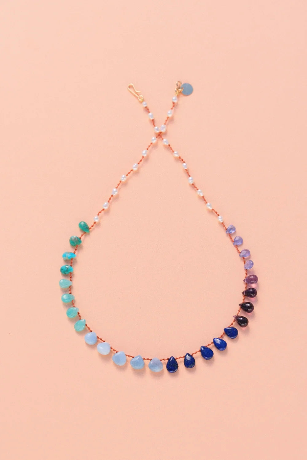 DEEP OCEAN BLUE- MULTI STONES