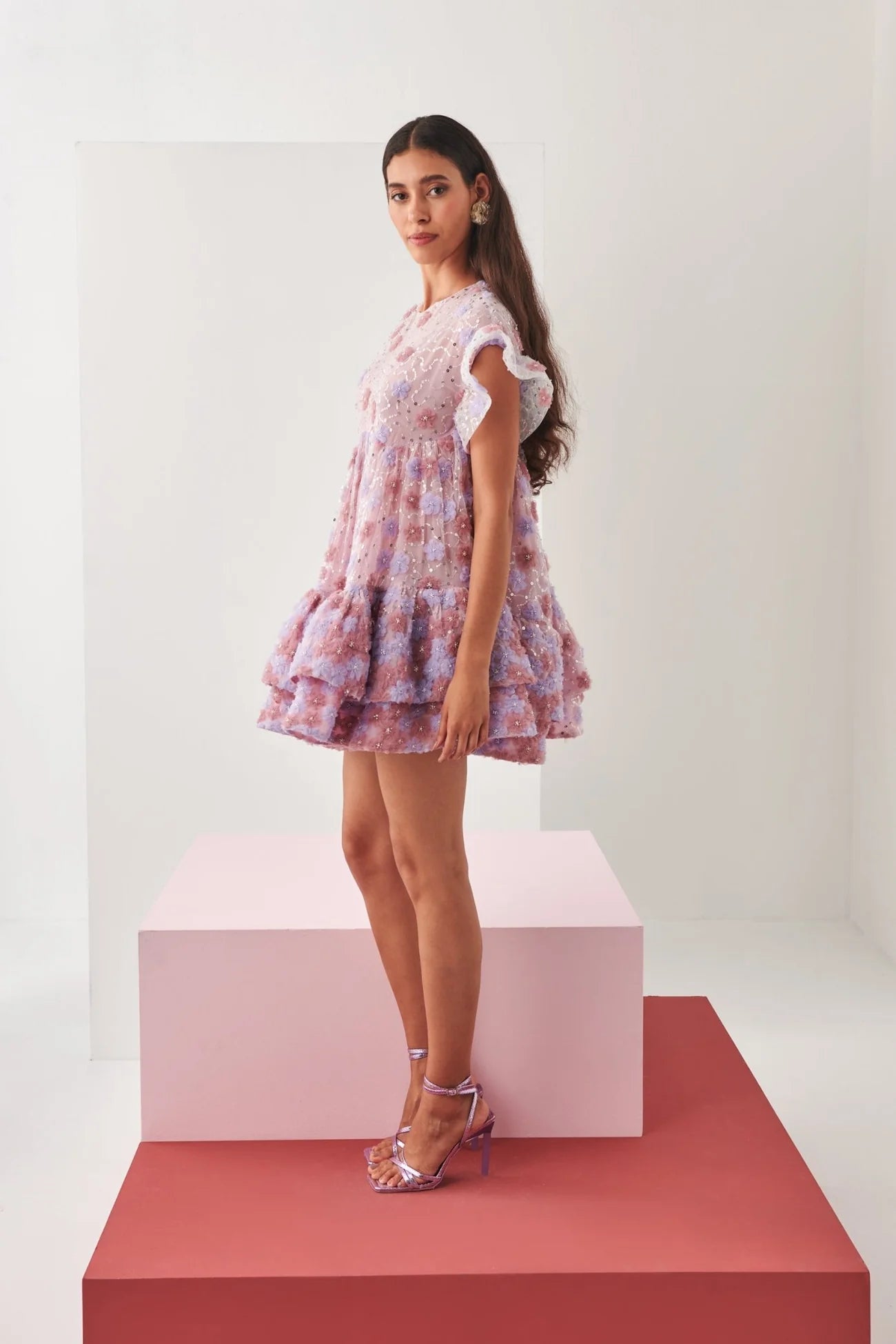 CORAL DRESS LILAC