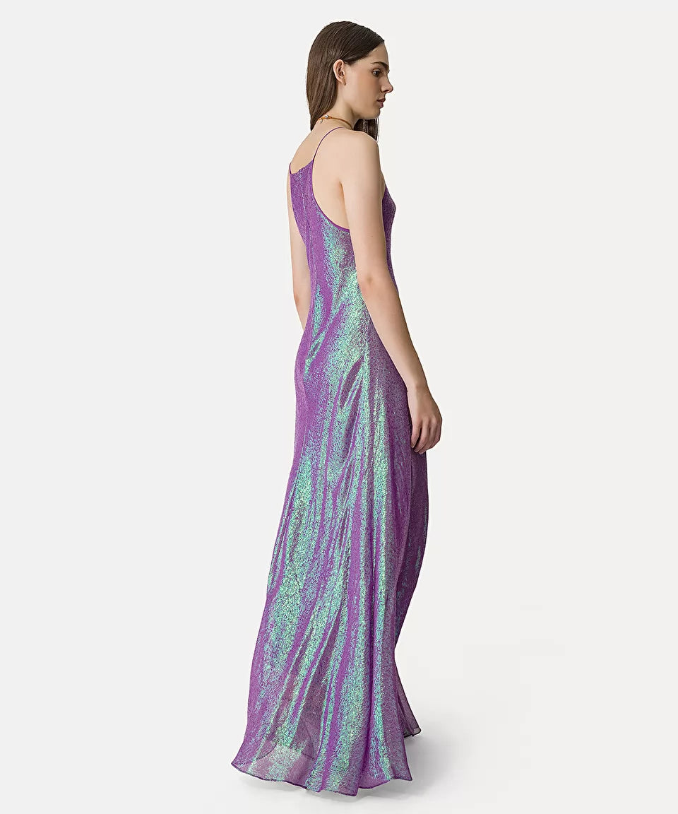iRIS CHIFFON SILK SLIP DRESS
