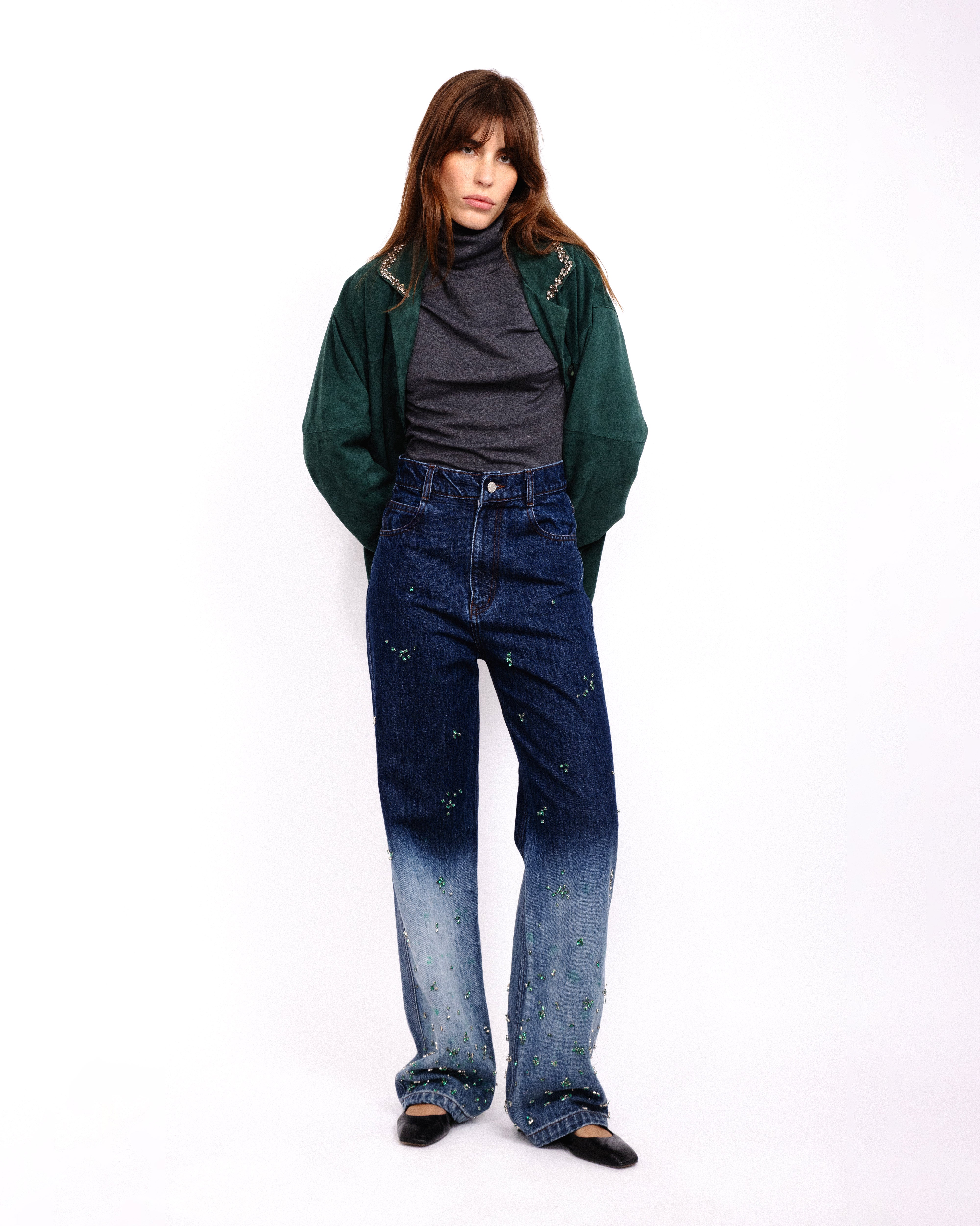 BABY BLUE DENIM PANTS