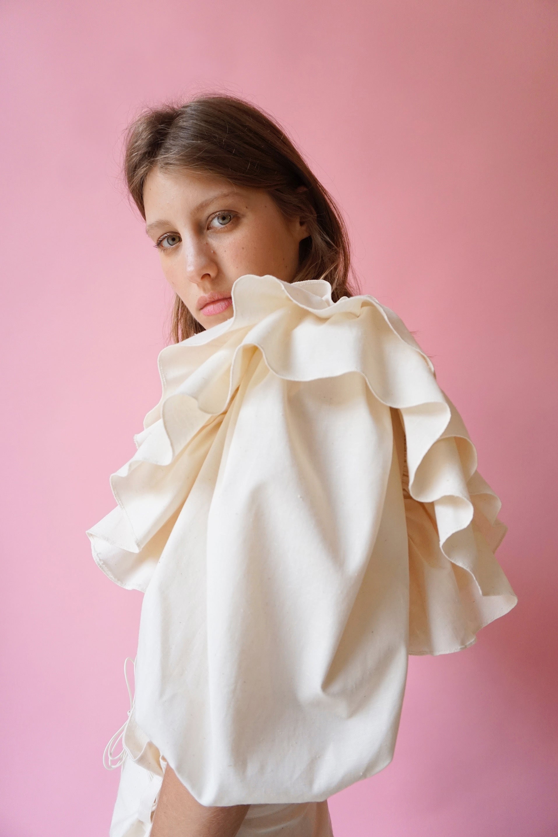 ZOE TOP OFF-WHITE
