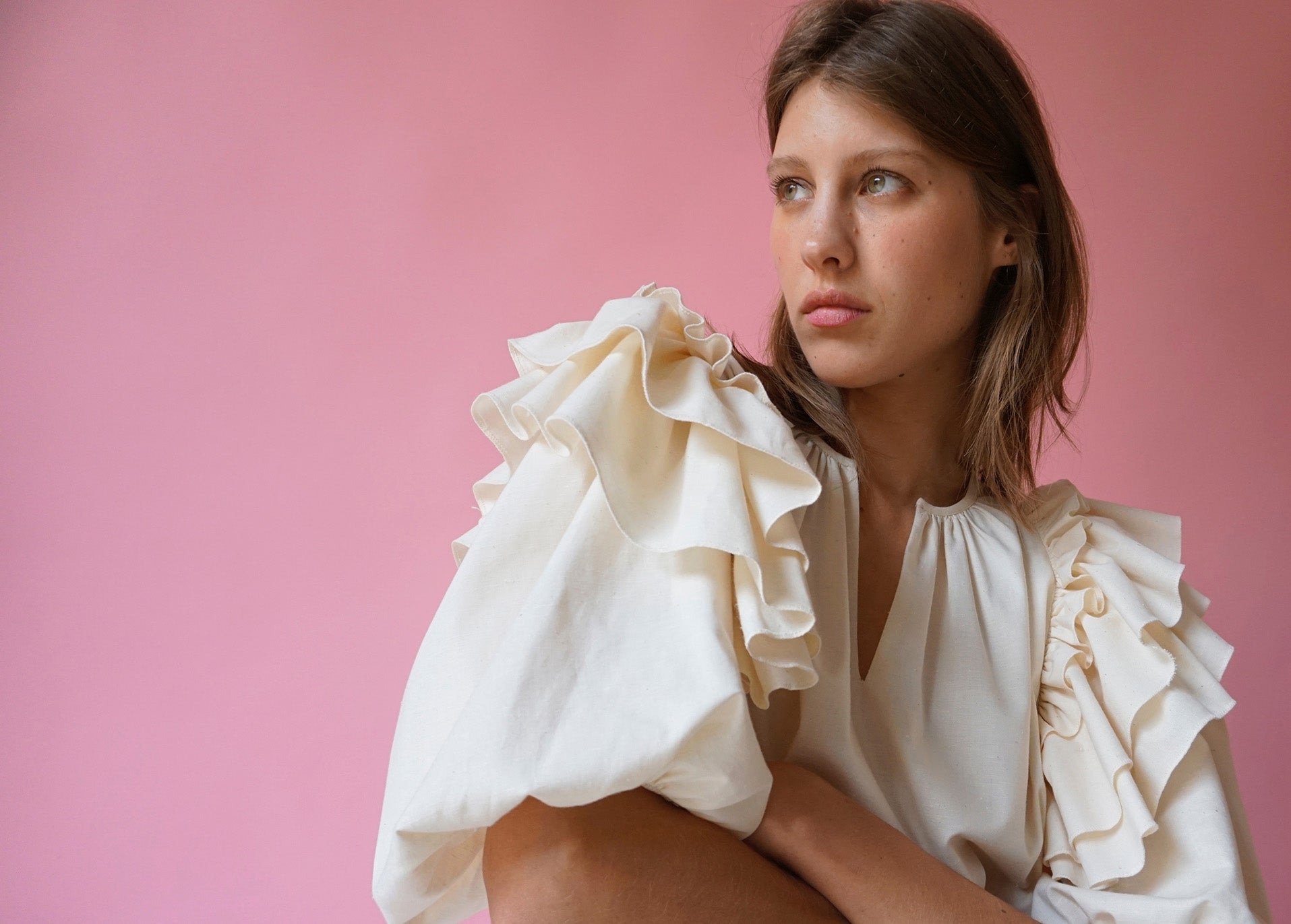 ZOE TOP OFF-WHITE