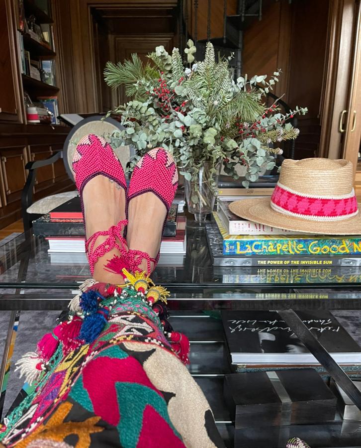 CROCHET BALLERINA RASPBERRY LIGHT PINK