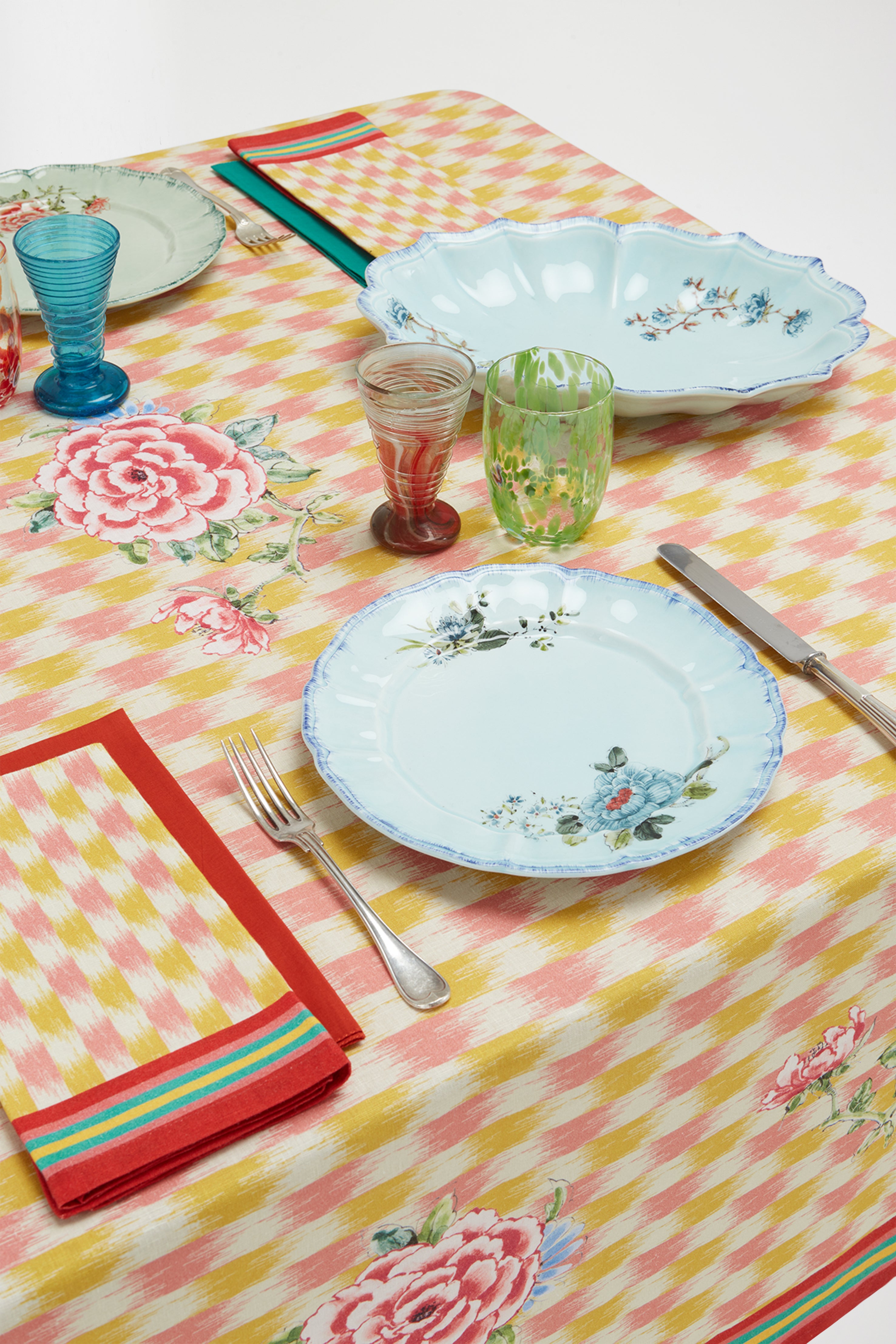 VERANDA Gold Peach Napkins 50x50cm