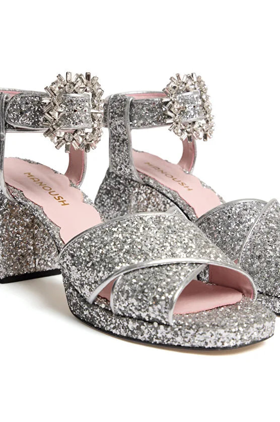 GLITTER SANDALS