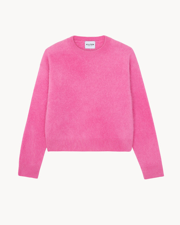 LOTY SWEATER- FLUFFY FUCHSIA