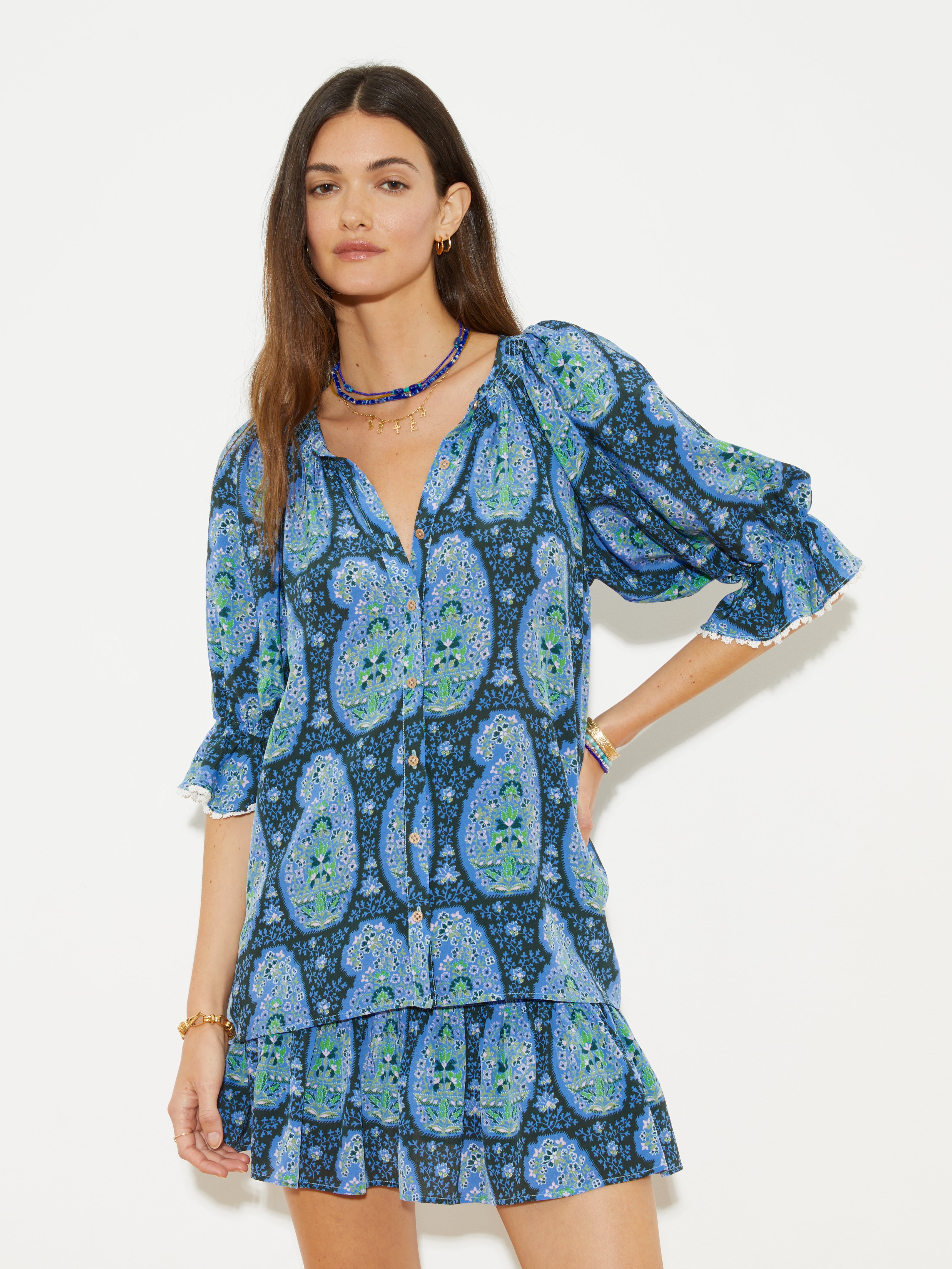 ONDA SHORT SLEEVE BLOUSE