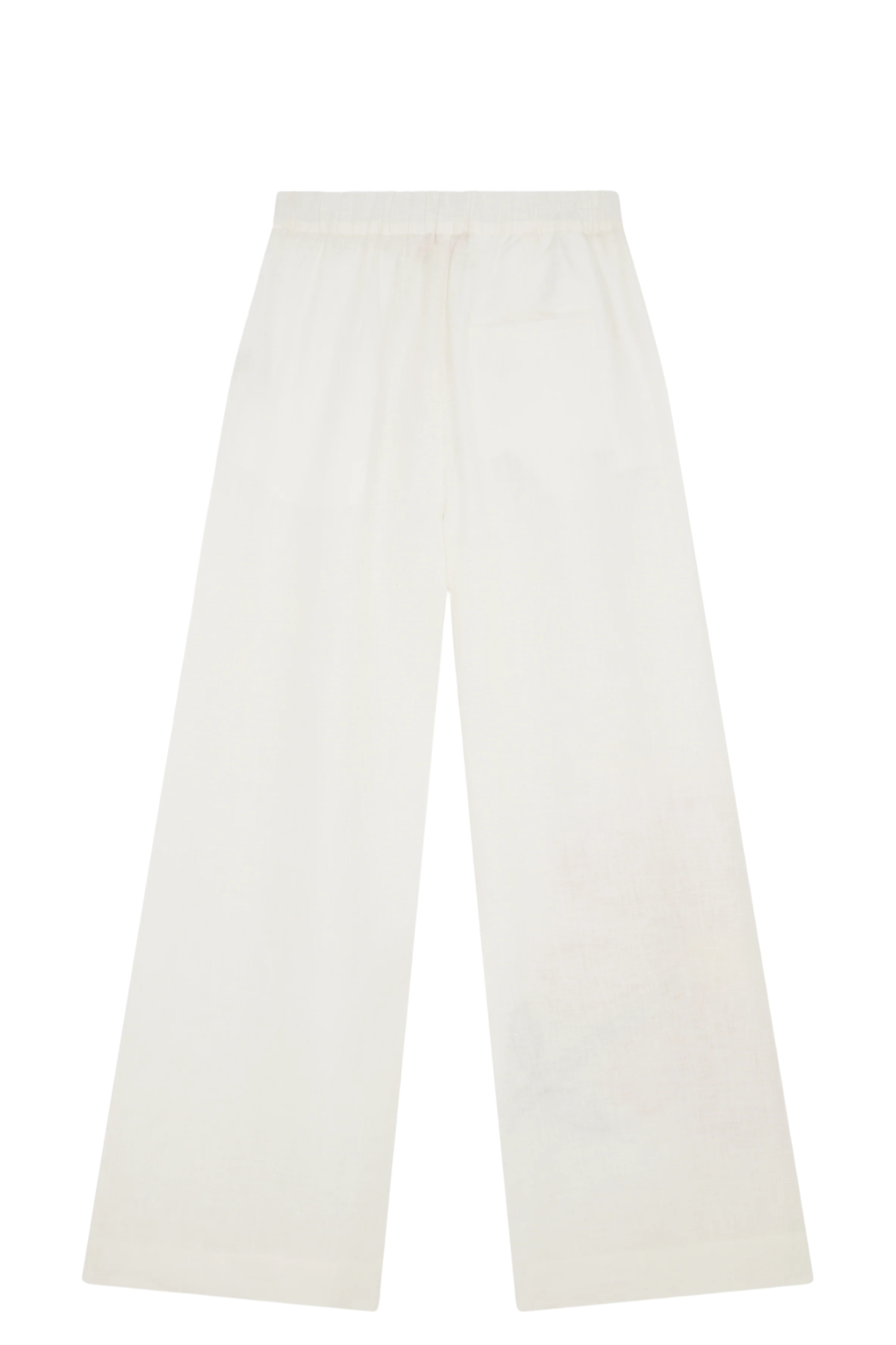 ELASTICATED TROUSER WITH FLOWER