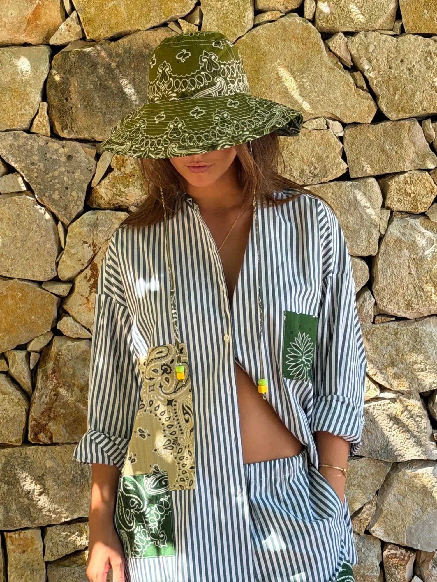 HAT - BRONZE/GREEN