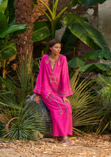 India Kaftan Pink