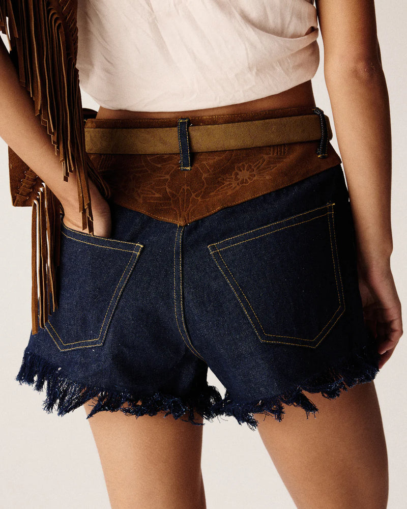SUEDE SHORTS