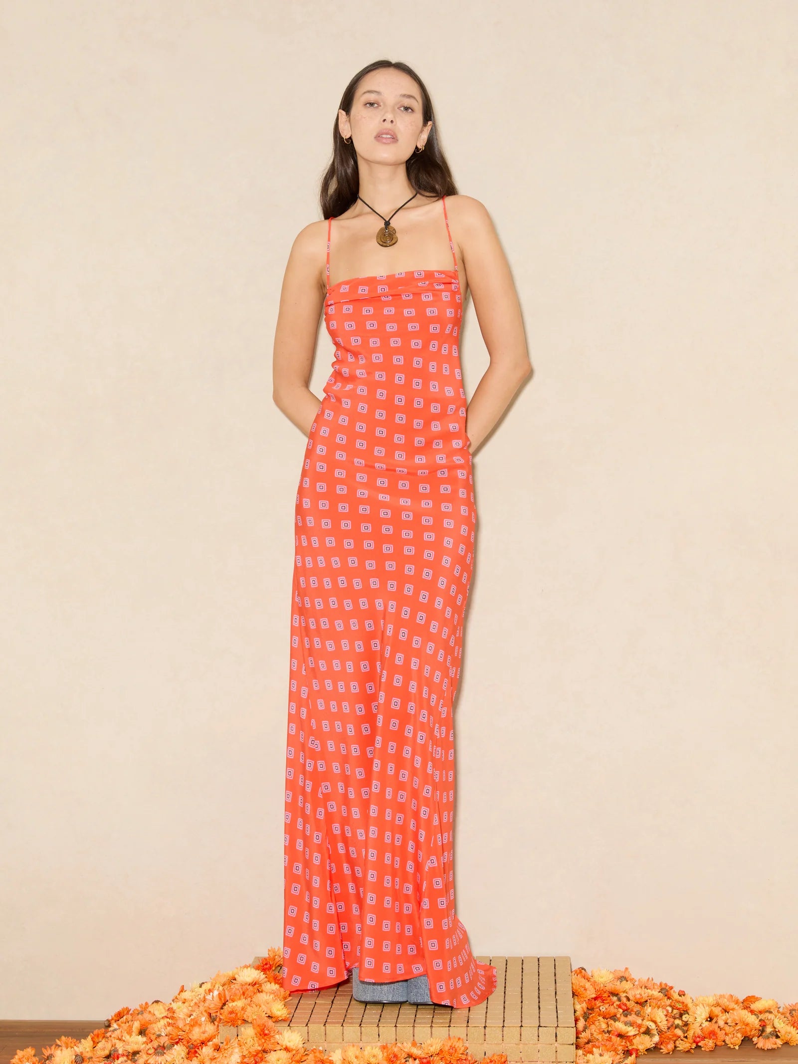 RANI SILK BIAS DRESS