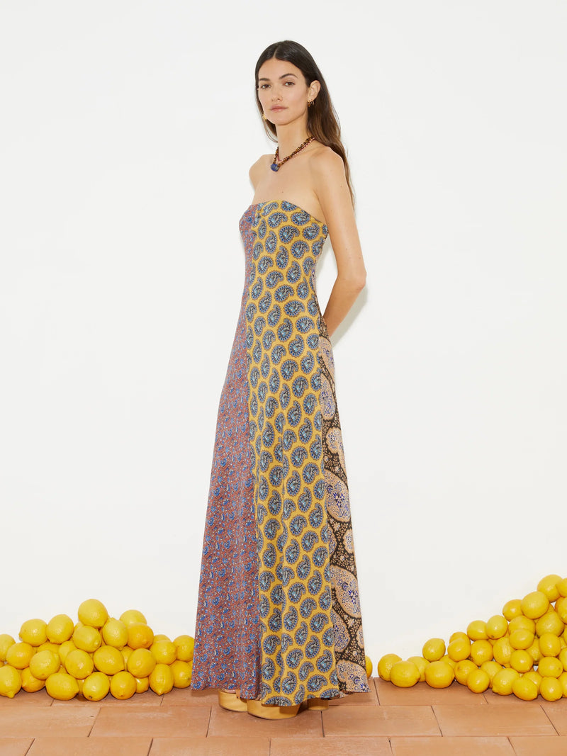 PIETRO SILK MAXI DRESS