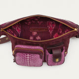 ROMEO BAG PURPLE PYTHON