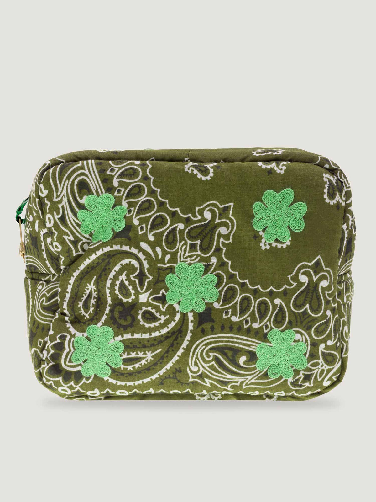 MAXI VANITY - MULTI EMOJI CLOVER - BRONZE/WEEKEND GREEN