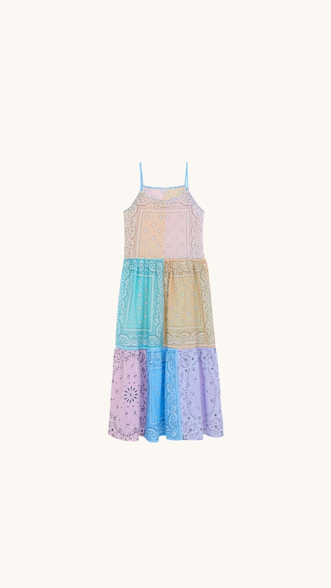 BANDANA PASTEL DRESS