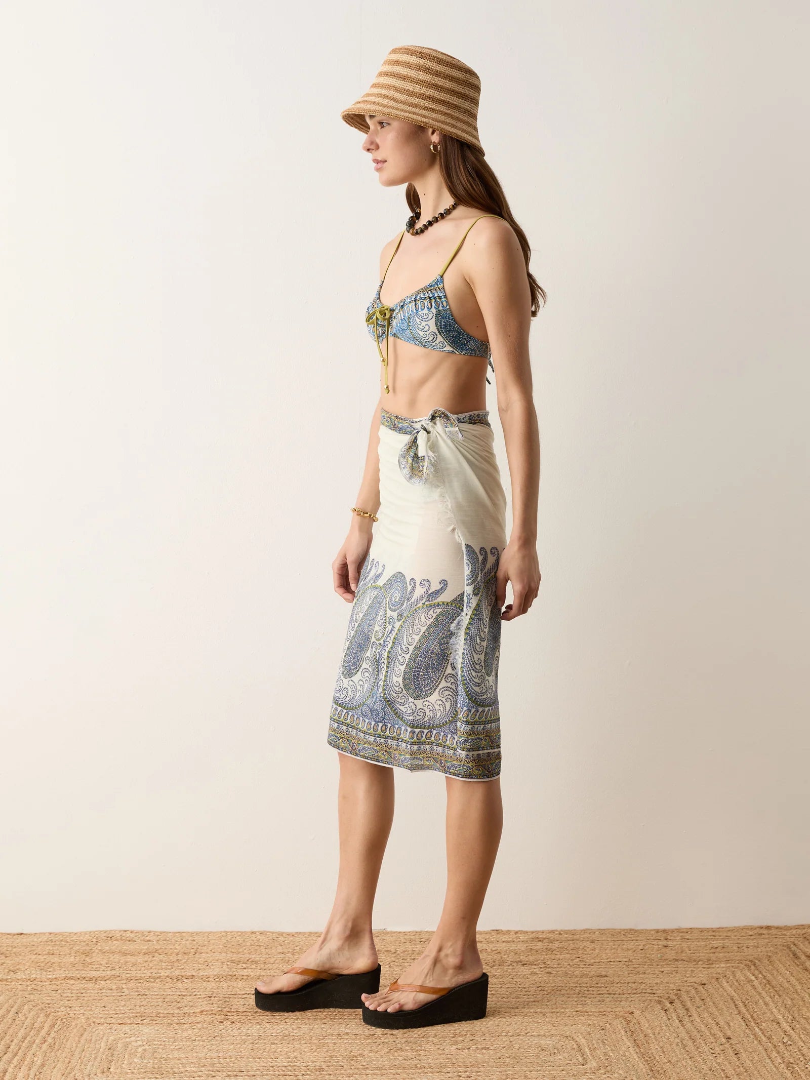 ARCADIA PAISLEY PAREO