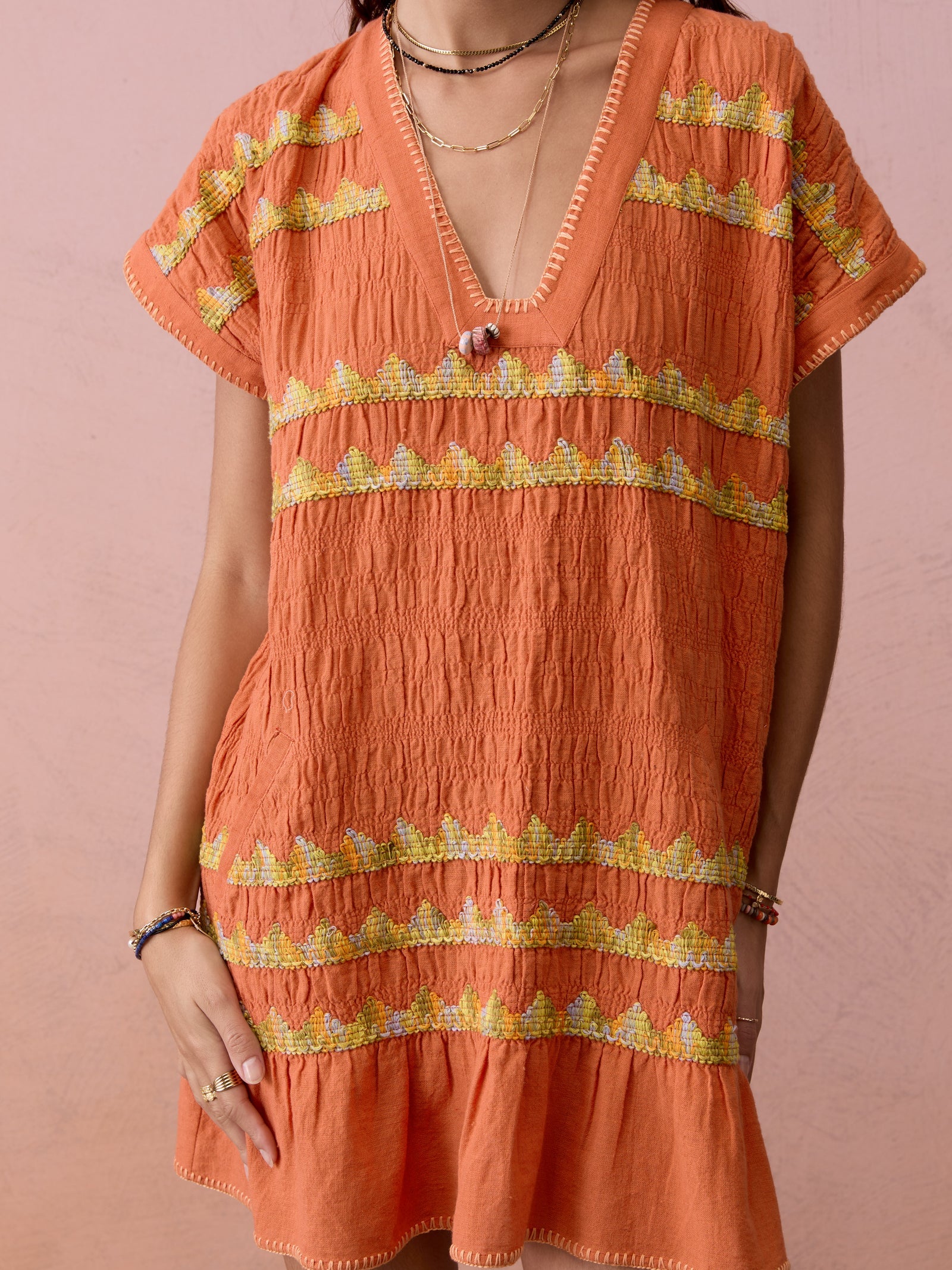 HERA TUNIC TERRACOTTA