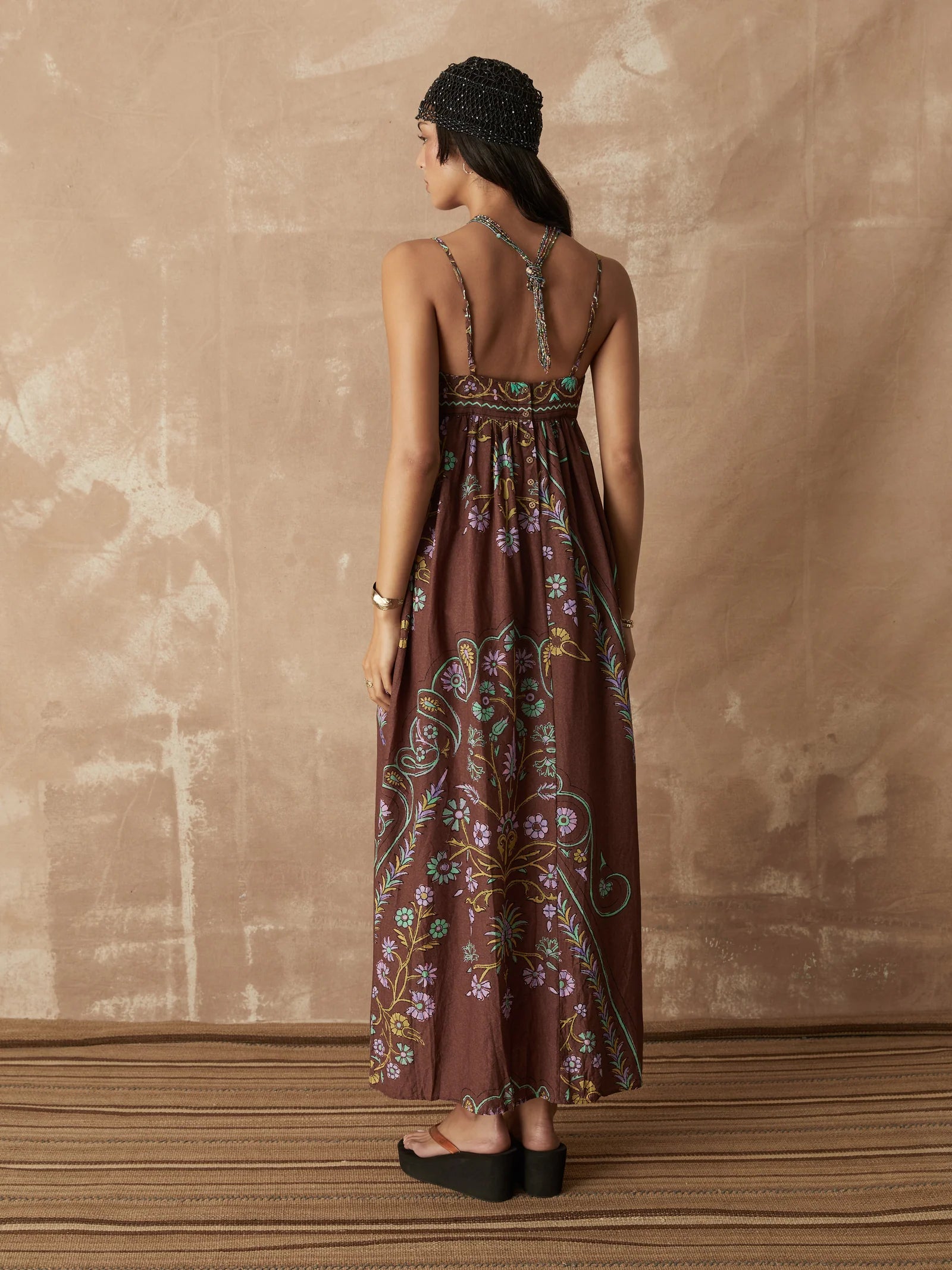 DARJEELING MAXI BODICE DRESS