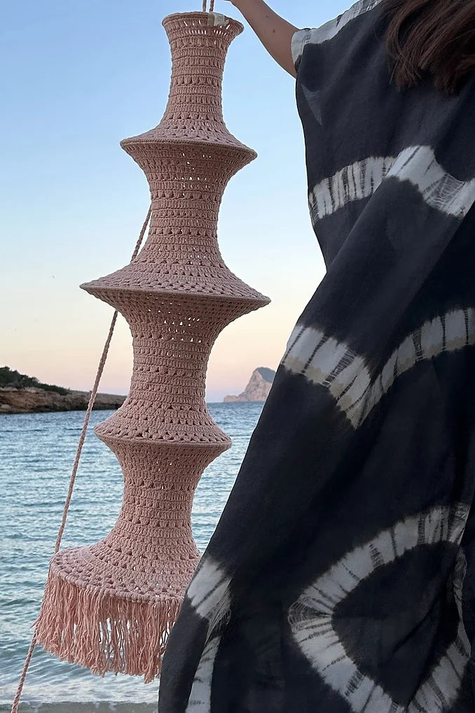 FISHERMAN LAMP - APRICOT