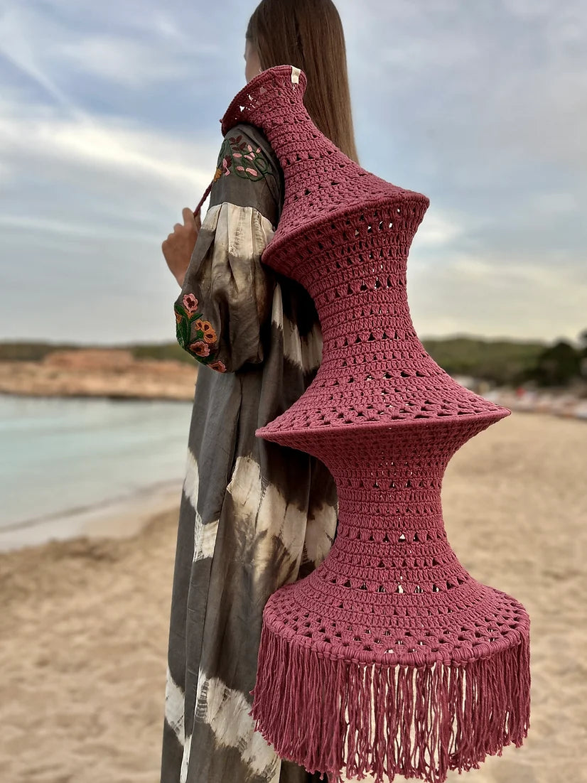FISHERMAN LAMP - RASPBERRY