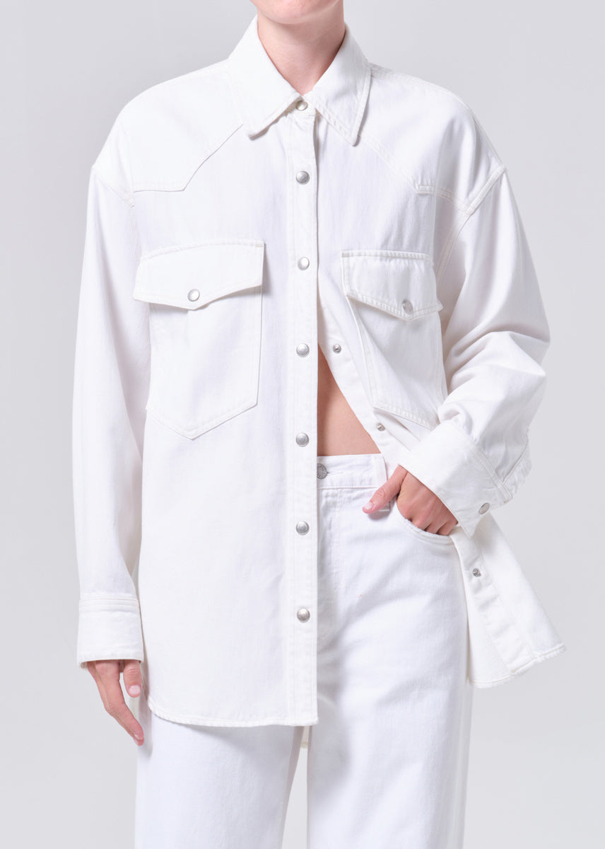 LOTTA SHIRT IN MILKSHAKE