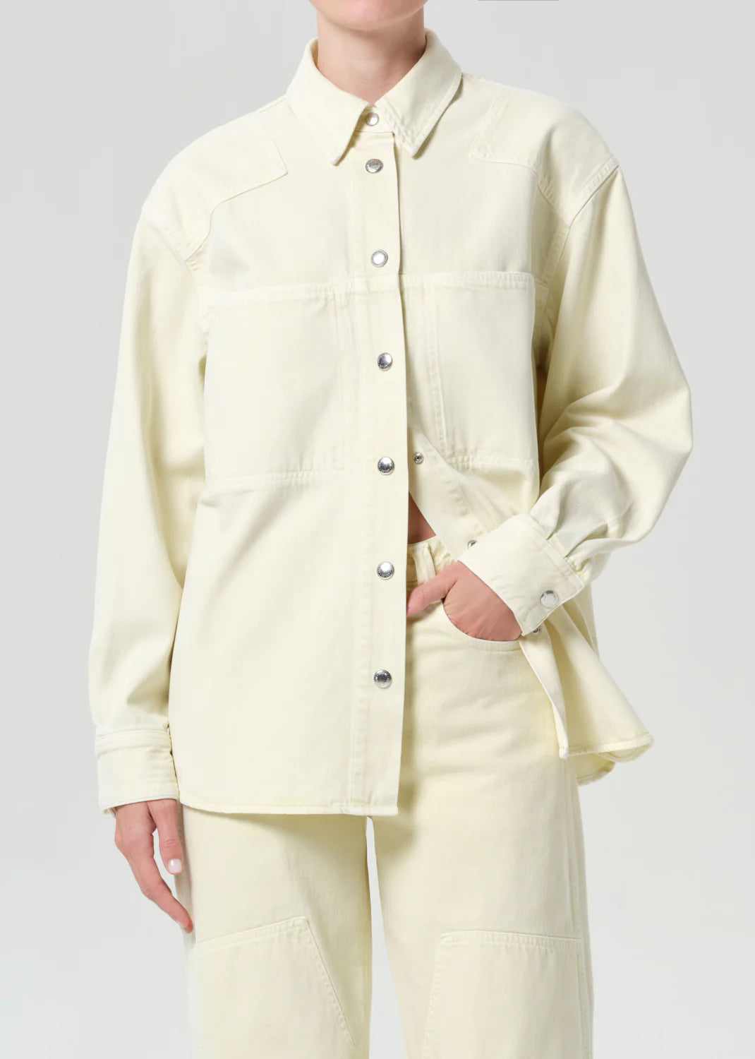 LARIAT SHIRT LEMON ZEST