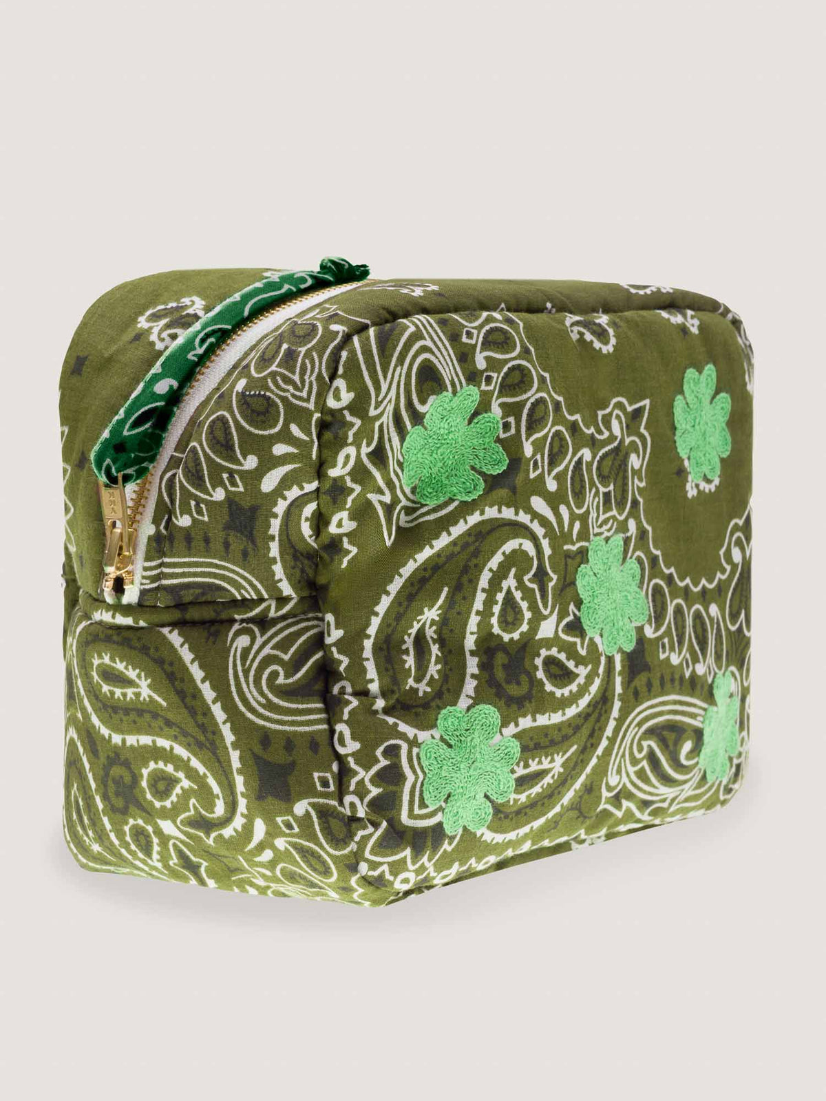 MAXI VANITY - MULTI EMOJI CLOVER - BRONZE/WEEKEND GREEN