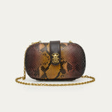 CHIARA BAG TIGER EYE PYTHON