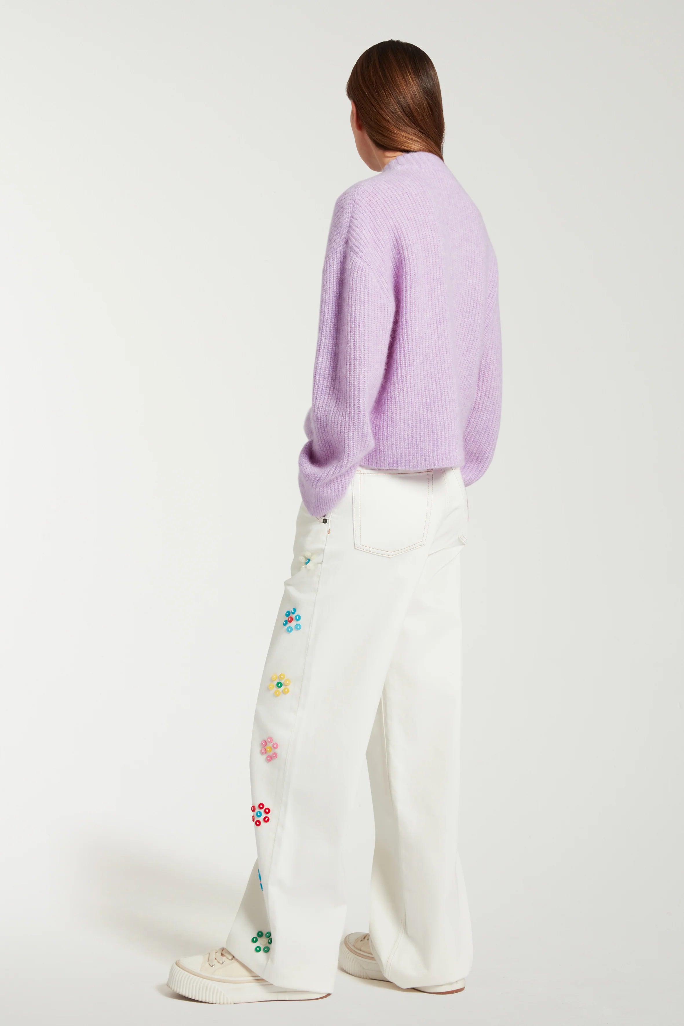 EMBROIDERED GROW TOGETHER CASHMERE JUMPER