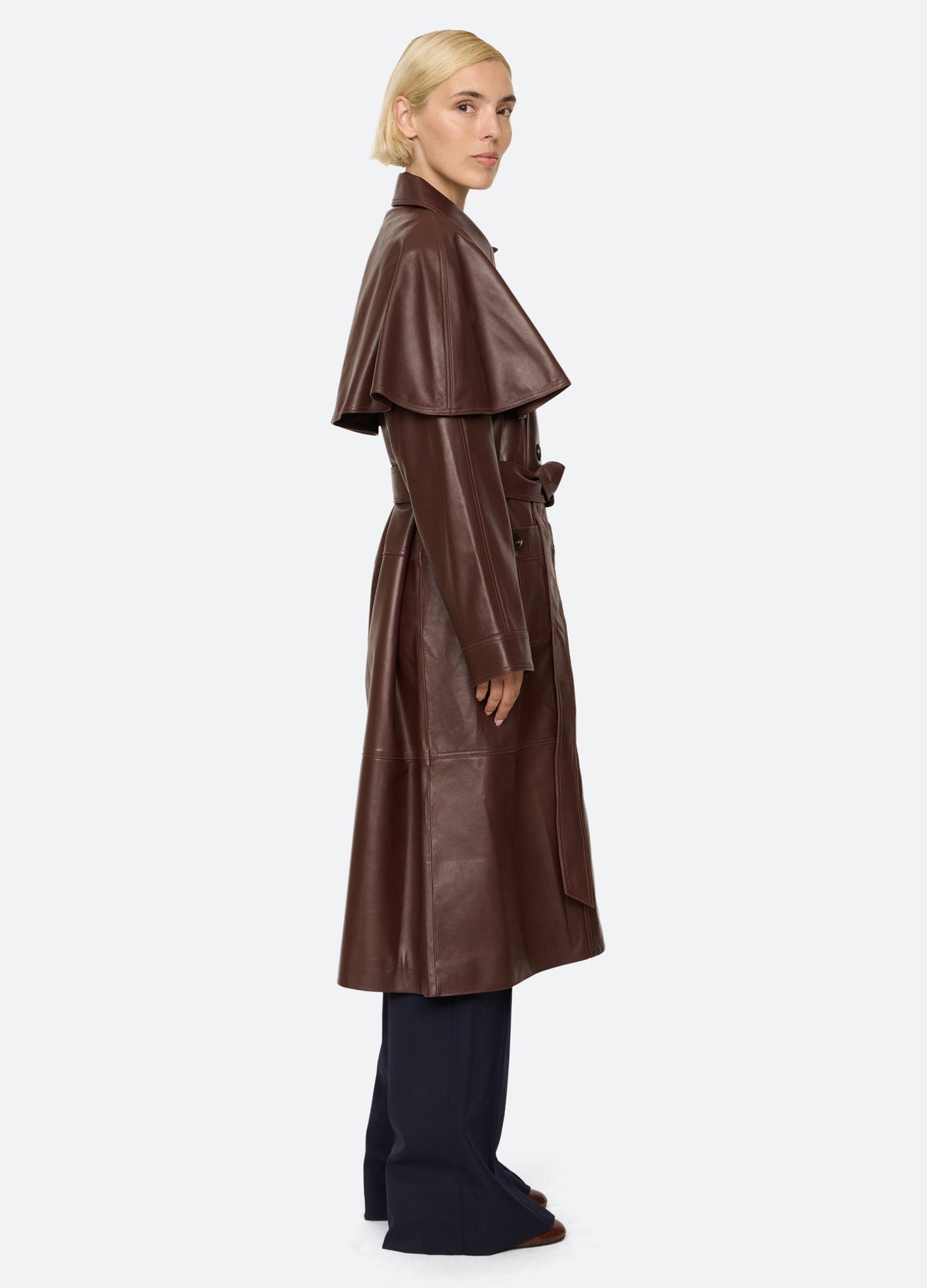 CAITLIN COAT BROWN