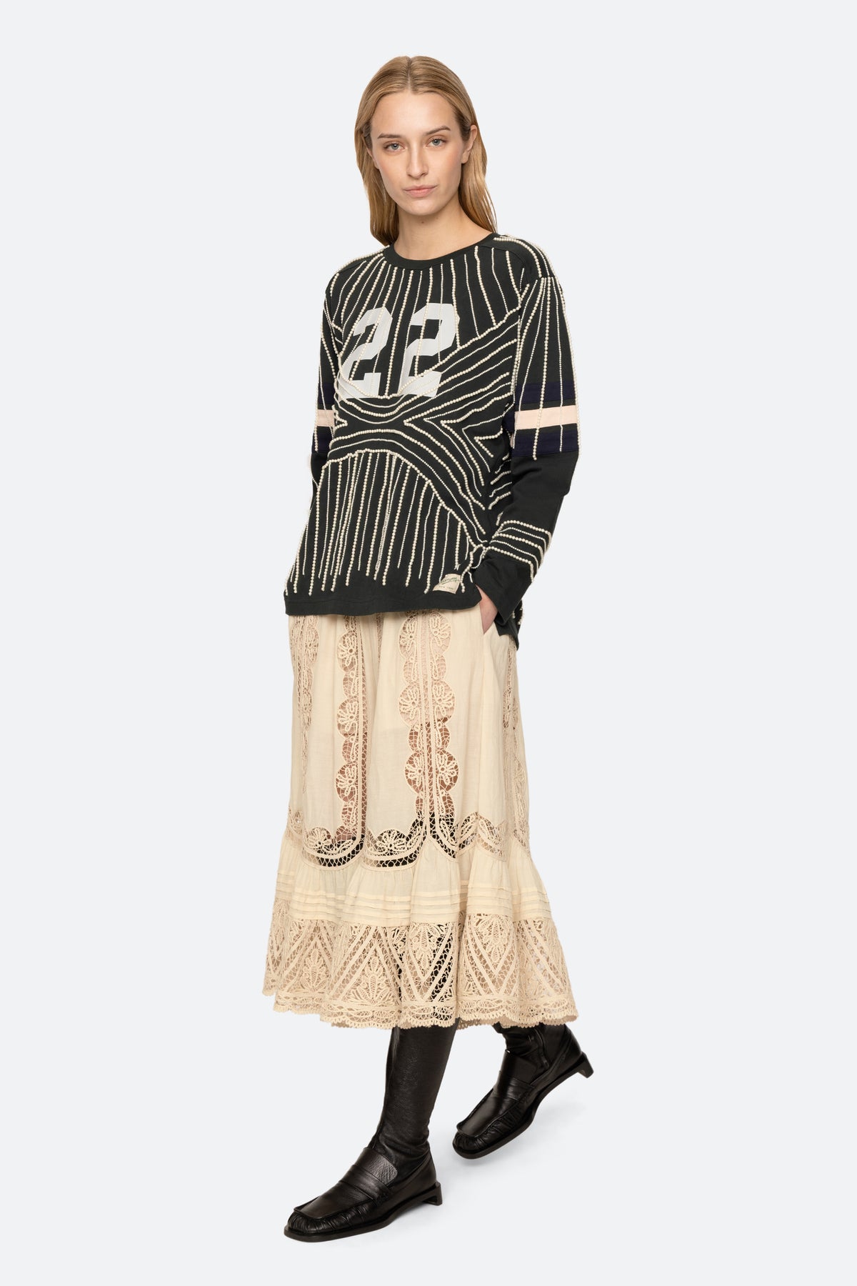 QUINN L/S T-SHIRT GREEN