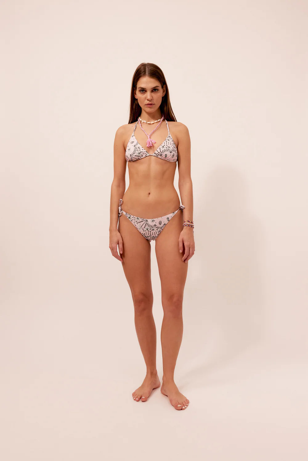 CAPRI BABY PINK BIKINI SET