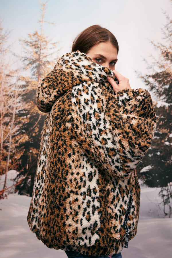 HILLS JACKET LEOPARD