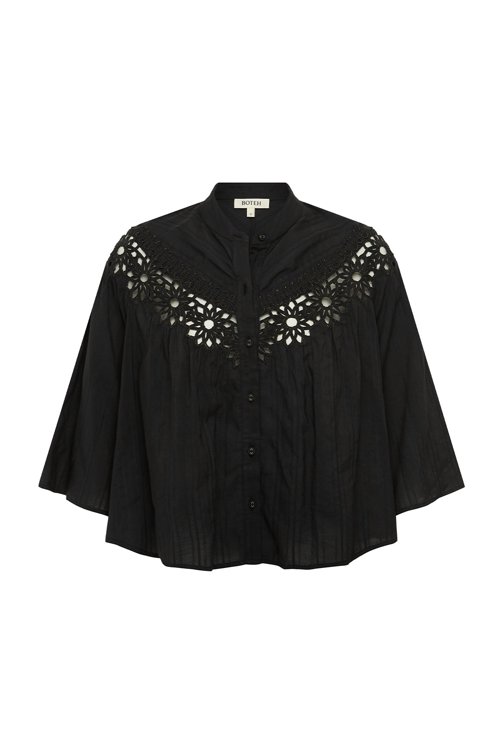 STARRY NIGHTS FLUTED BLOUSE