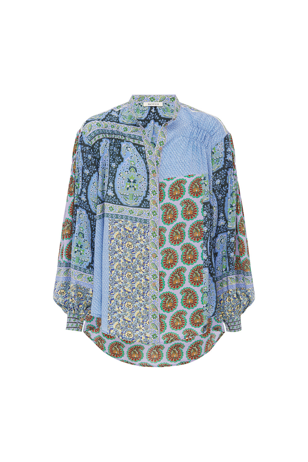 ONDA SILK SMOCK SHIRT