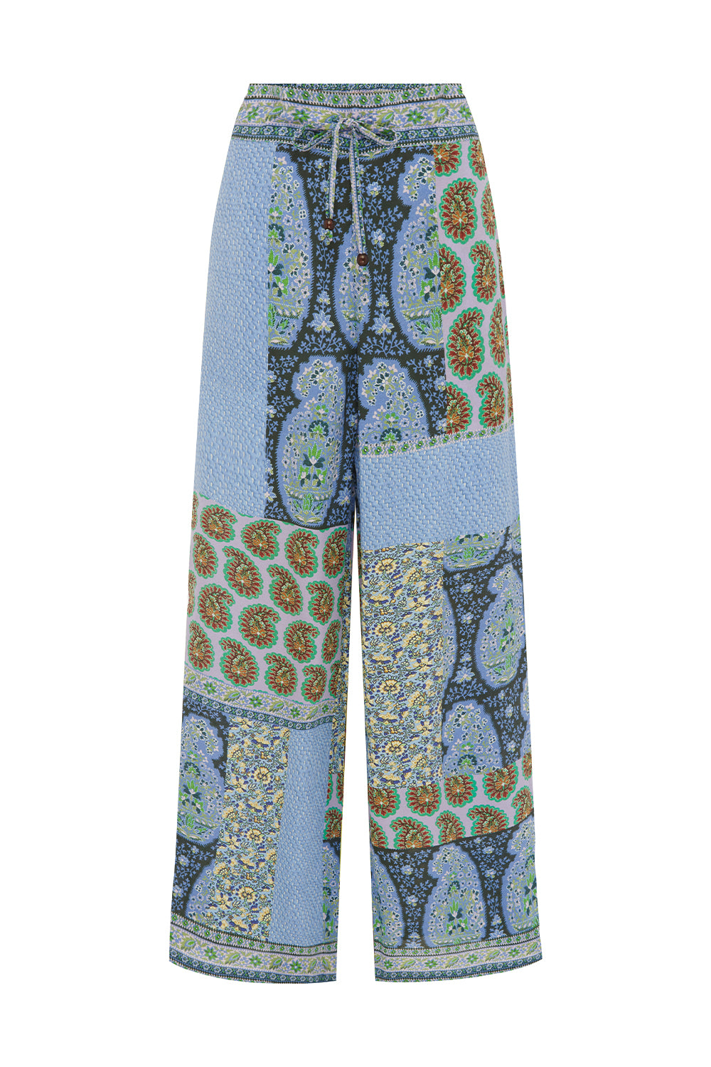 ONDA SILK WIDE LEG PANT