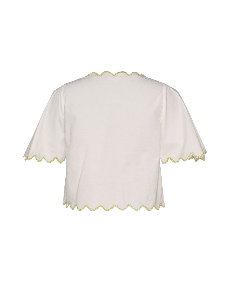ORGANIC COTTON BLUE FLOWER S/M