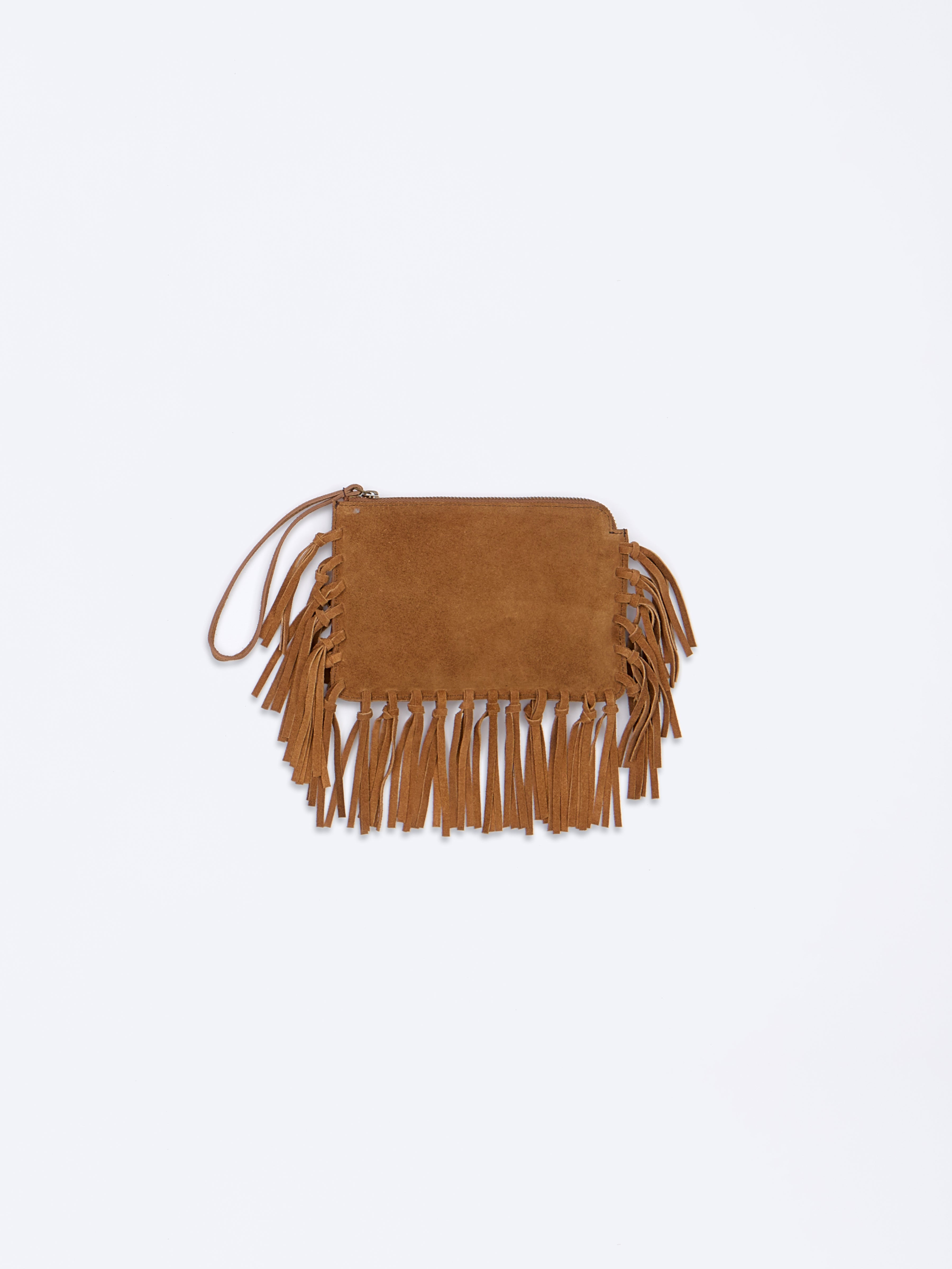 MY WORLD SUEDE POUCH