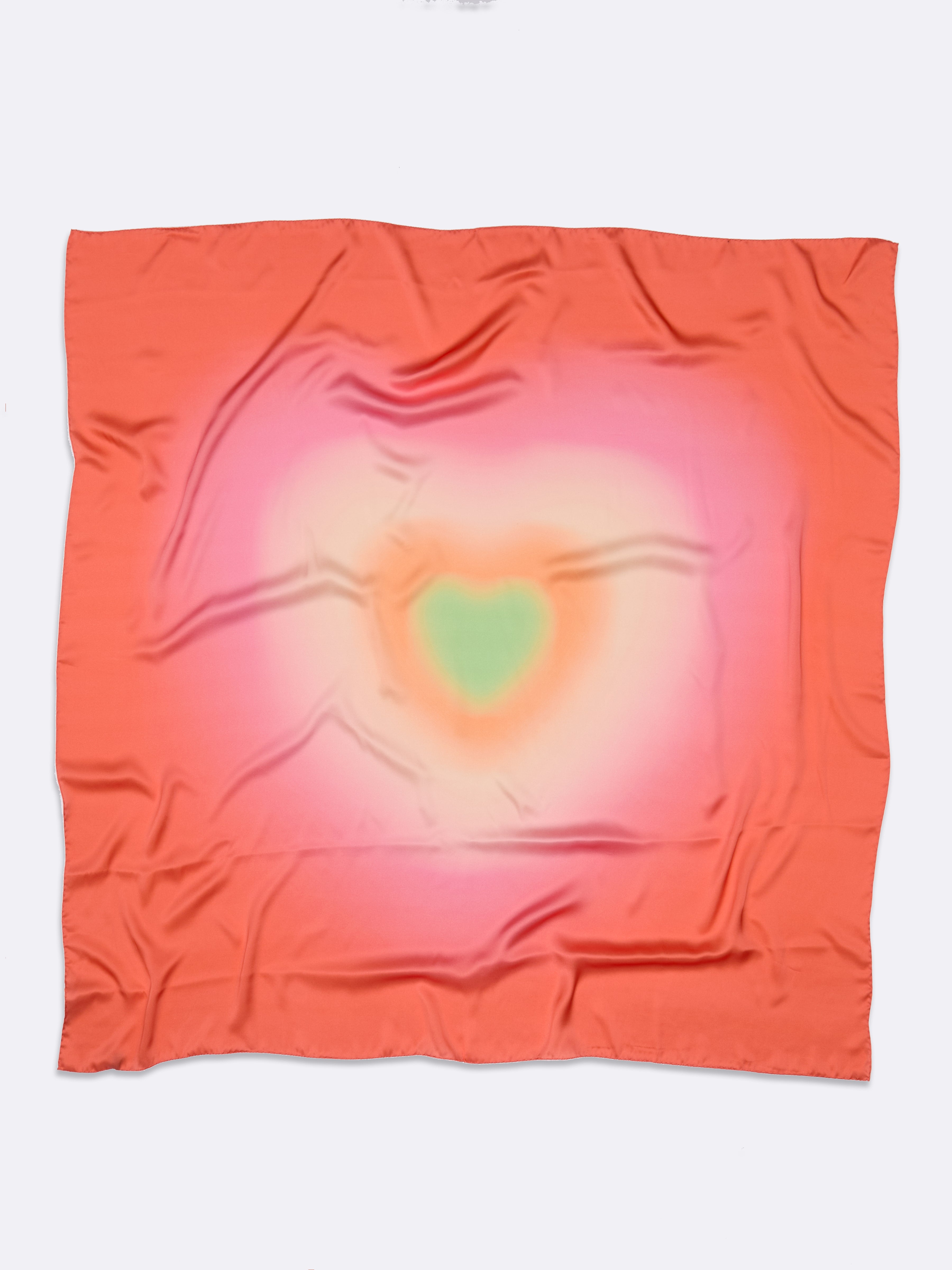 SHADED HEART MAXI SCARF