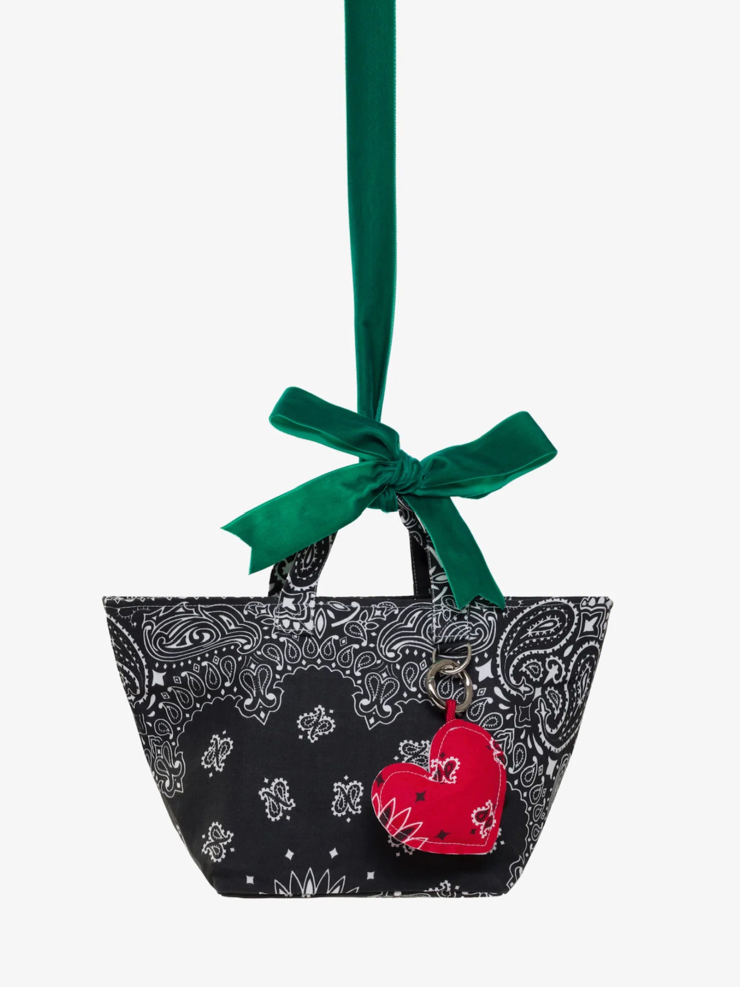 ALL RED HEART - BAG CHARM